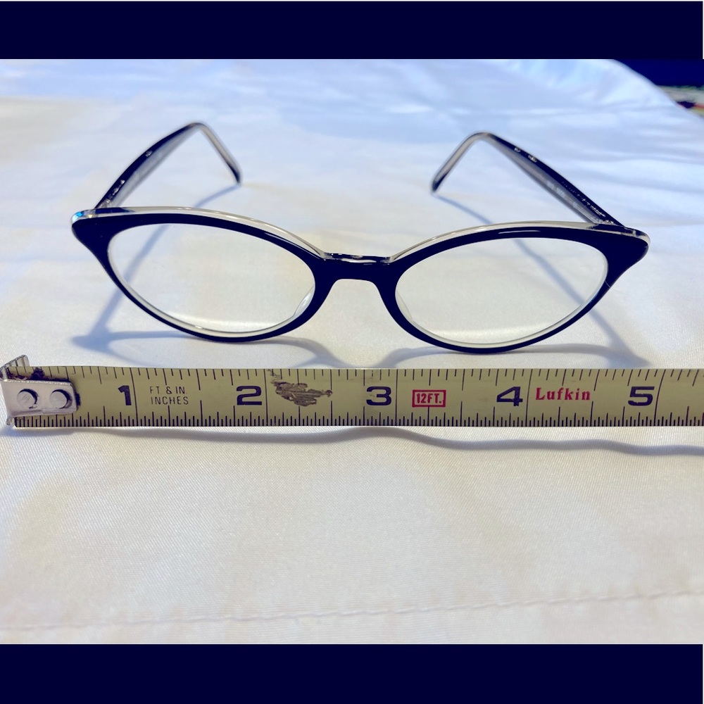 Prescription eyeglass frames black